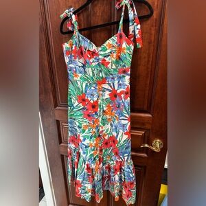 CARA CARA Belvedere Dress Bahamian Garden US 2 NWT